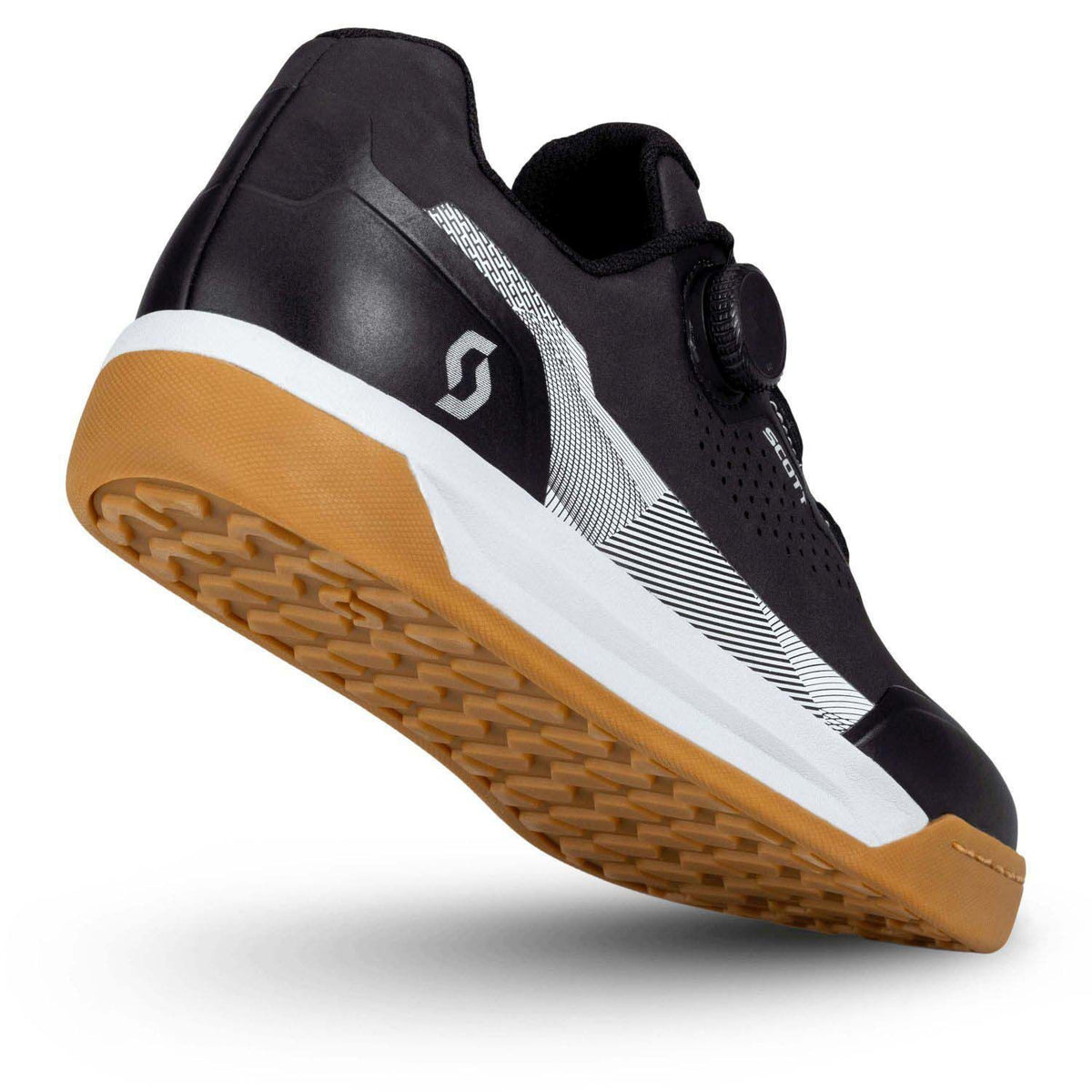 Zapatillas MTB Scott Volt Evo Flat BOA Negro/Blanco #3