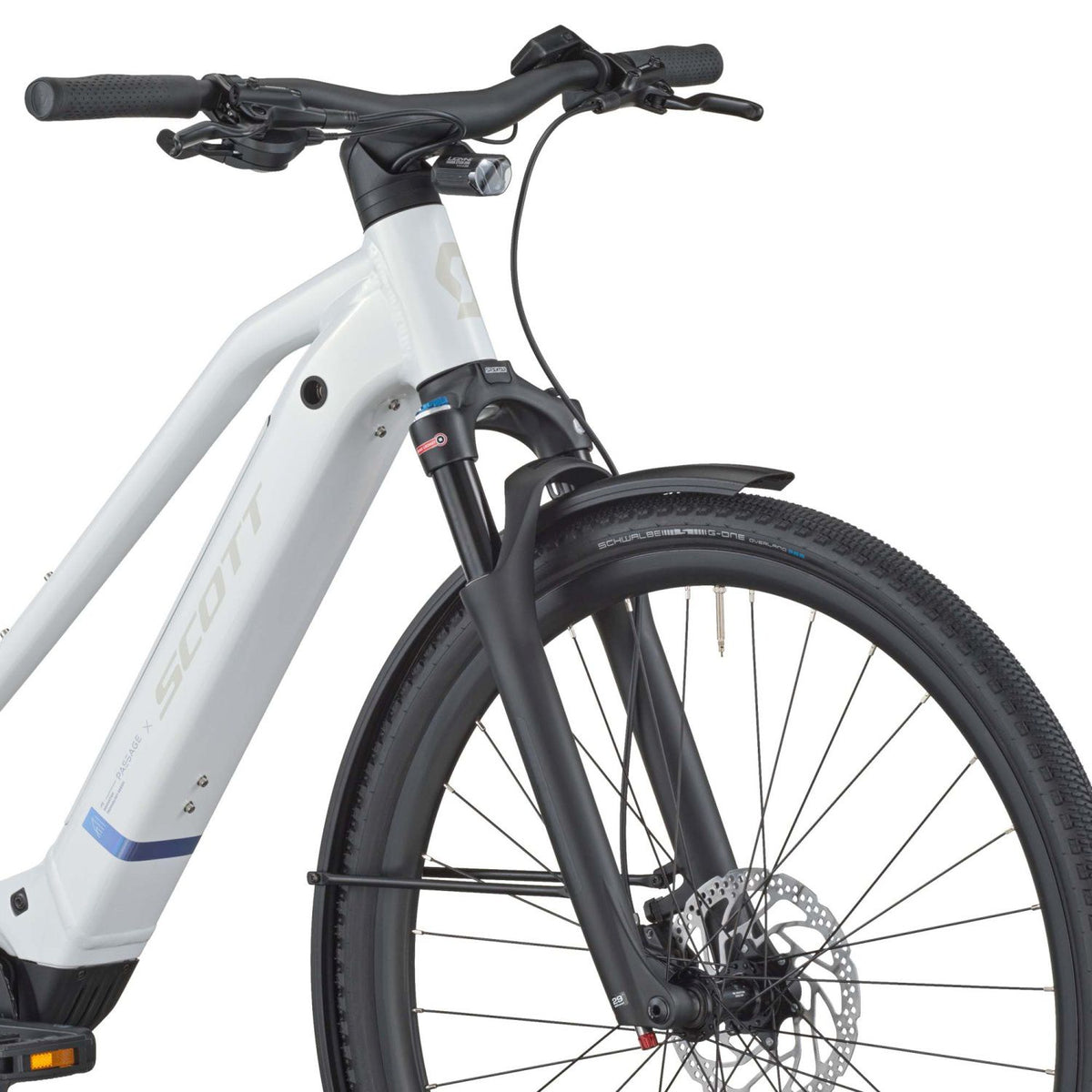Bicicletas Eléctricas eUrbanas Scott Passage 20 Slope 2026 Bianco White #5