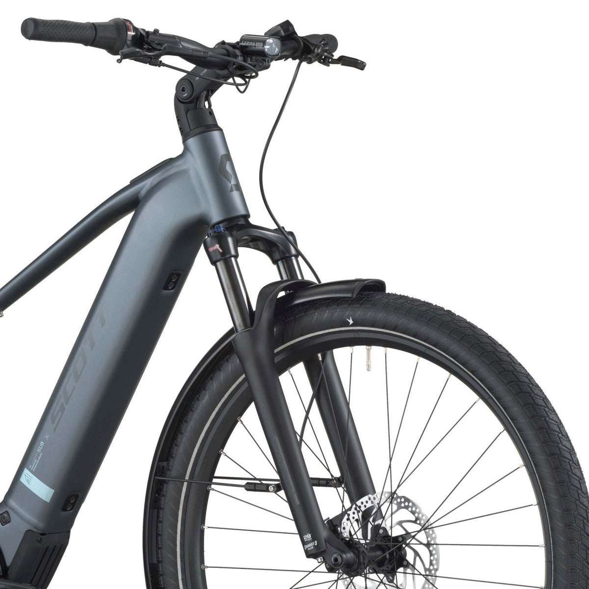 Bicicletas Eléctricas eUrbanas Scott Sub Tour 20 2026 Smoke Grey #5