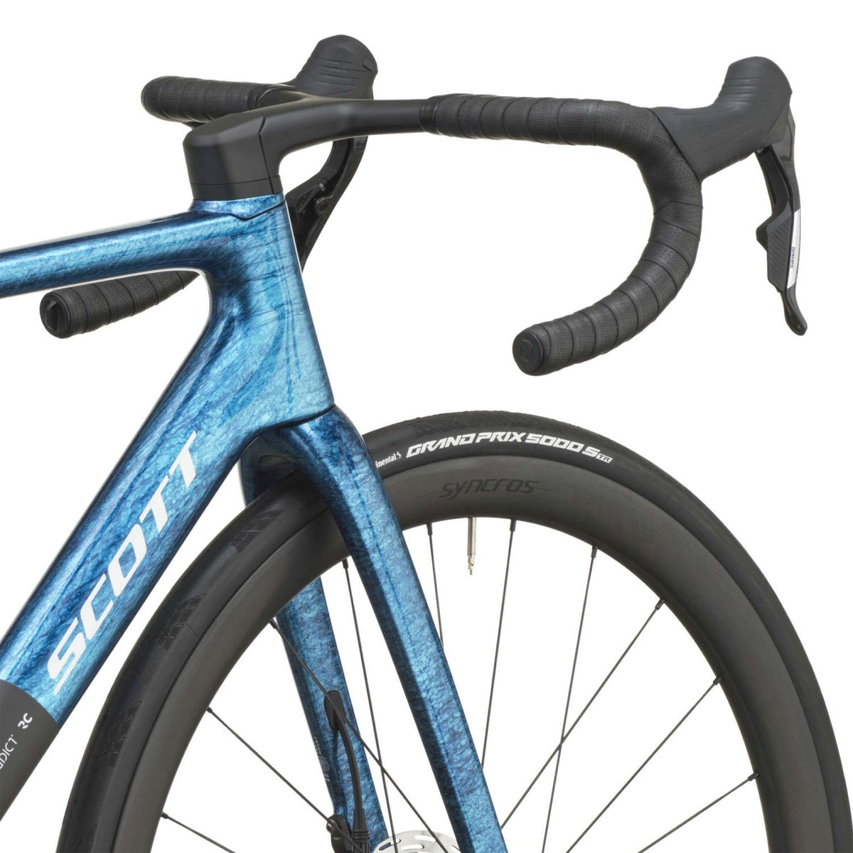 Bicicletas Carretera Scott Addict RC Team 2027 Watery Blue/Carbon Black #8