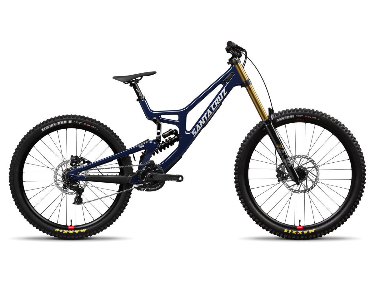Bicicletas Enduro Santa Cruz V10 DH X01 2027 Gloss Liquid Blue