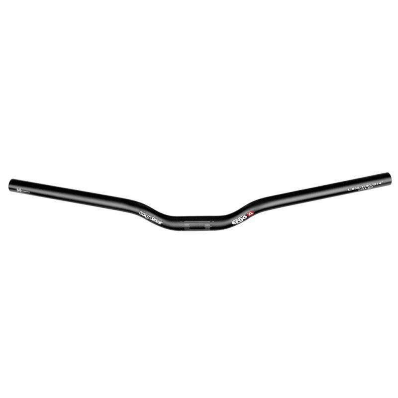 Manillar Ergotec Ergo XL 630mm Altura 30mm 14Âș Aluminio Negro Mate