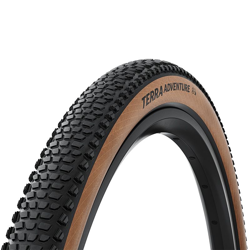 Cubierta Continental Terra Adventure Trail Grip Tubeless Ready Plegable Negro/Transparente