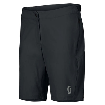 Pantalón Corto MTB Scott Vertic LT Mujer Negro