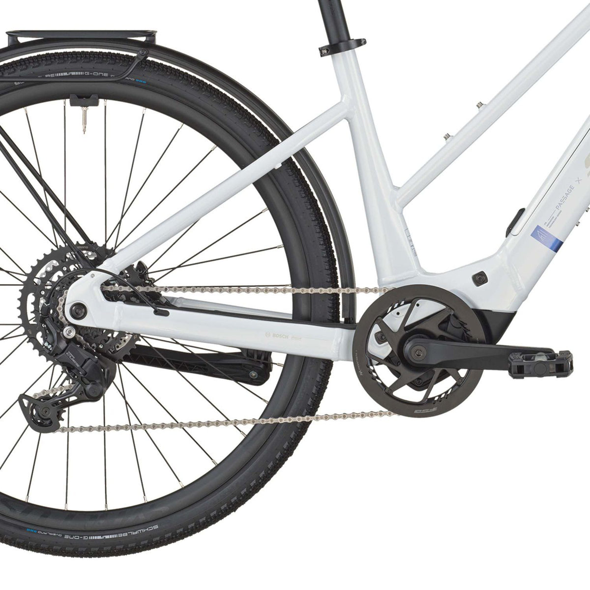 Bicicletas Eléctricas eUrbanas Scott Passage 20 Slope 2026 Bianco White #4