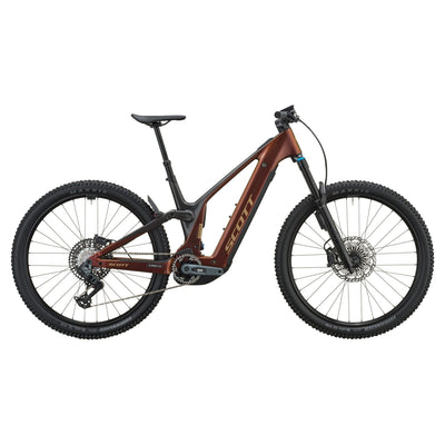 Bicicletas Eléctricas eTrail Scott Patron 10 2027 Obsidian Red/Carbon Black