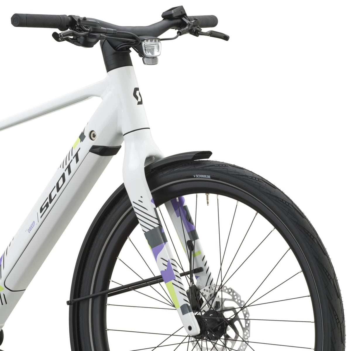 Bicicletas Eléctricas eUrbanas Scott Sweep 10 2027 Signal White #5