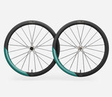 Oquo Road Wheelset RP45LTD CS Shimano HG Metallic Jade Matt