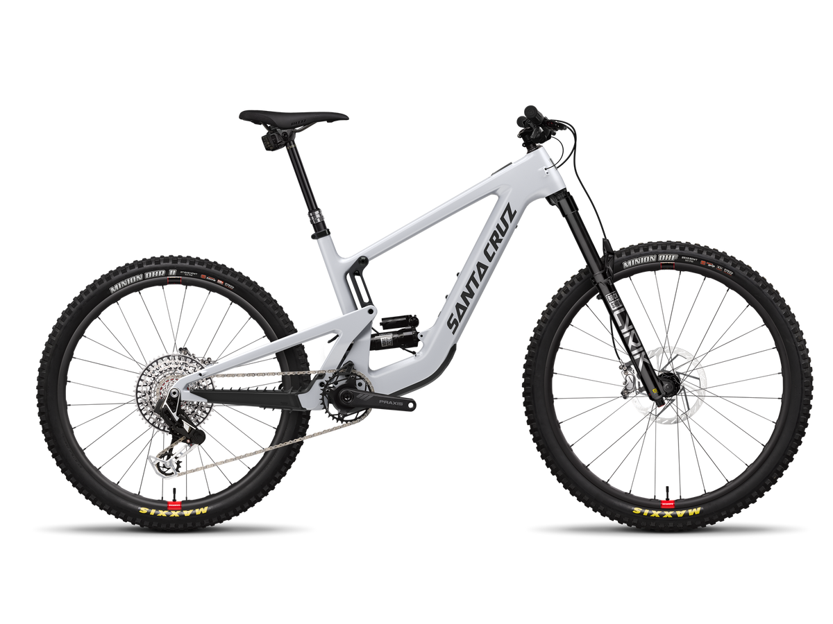 Bicicletas Eléctricas eTrail Santa Cruz Heckler SL XX AXS RSV 2024 Matte Silver