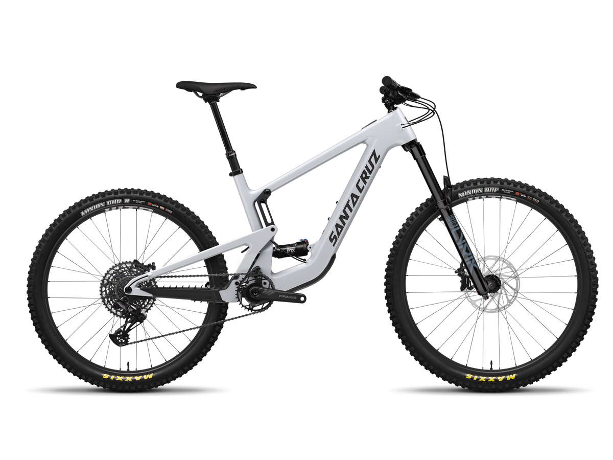 Bicicletas Eléctricas eTrail Santa Cruz Heckler SL R 2024 Matte Silver