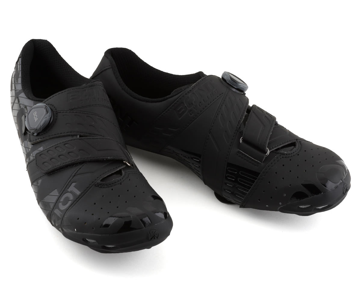 Zapatillas Carretera Bont Riot+ Anchas Negro/Negro #4